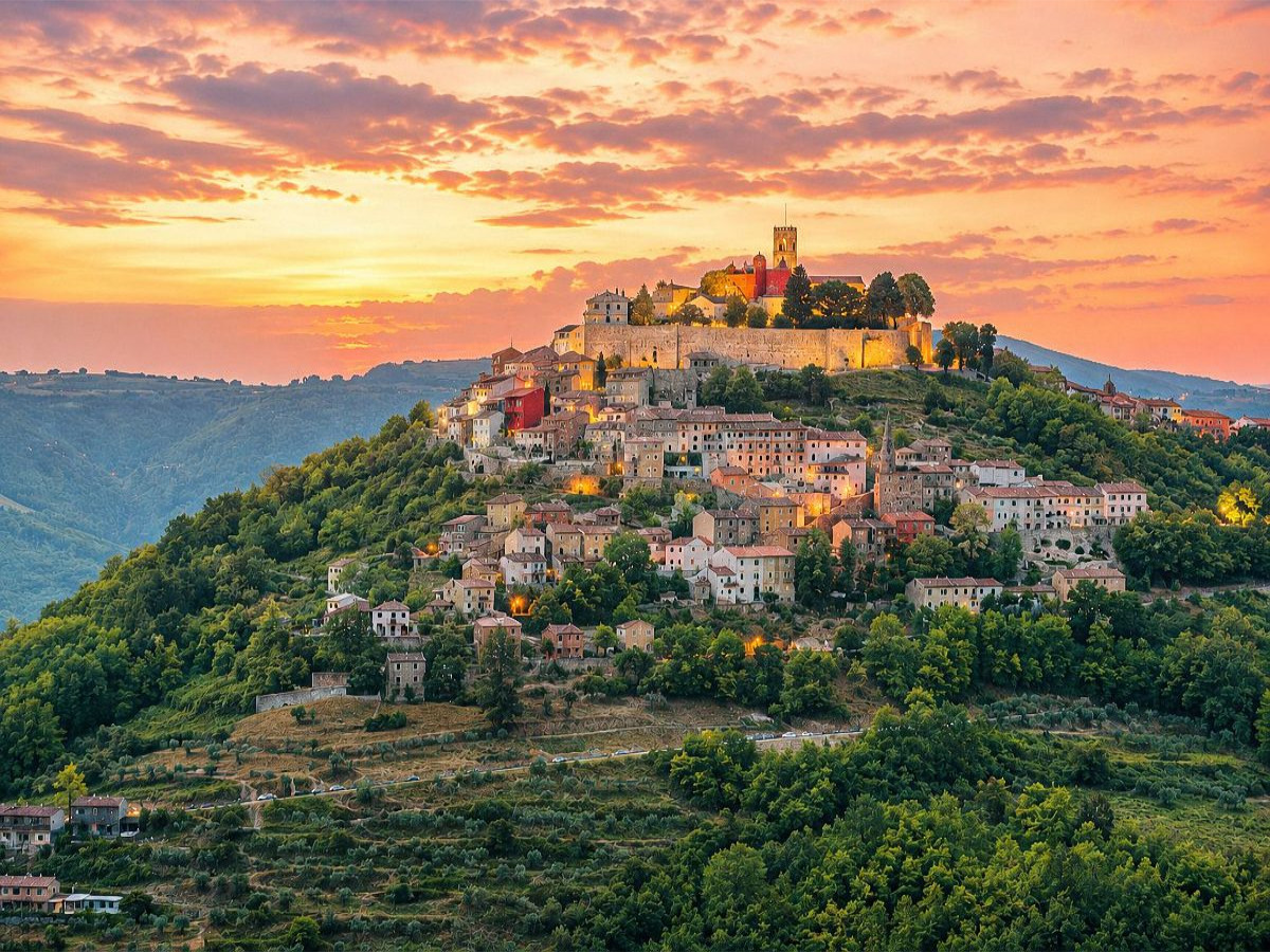 Motovun, die Trüffelstadt