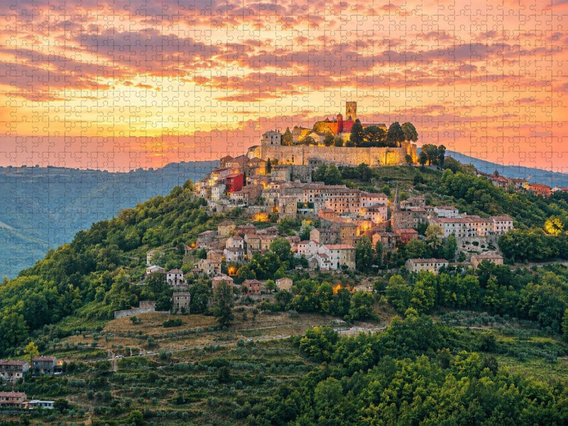 Motovun, die Trüffelstadt
