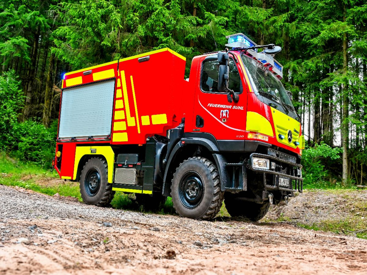 Tanklöschfahrzeuge TLF 2000 Feuerwehr Suhl