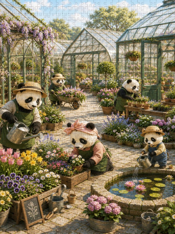 Die Gärten der Pandas