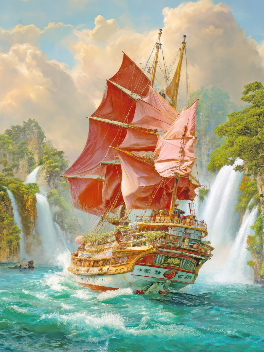 Steampunk Segelboote