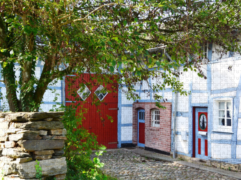 Das Eifeldorf Eicherscheid - ein Fachwerkhaus