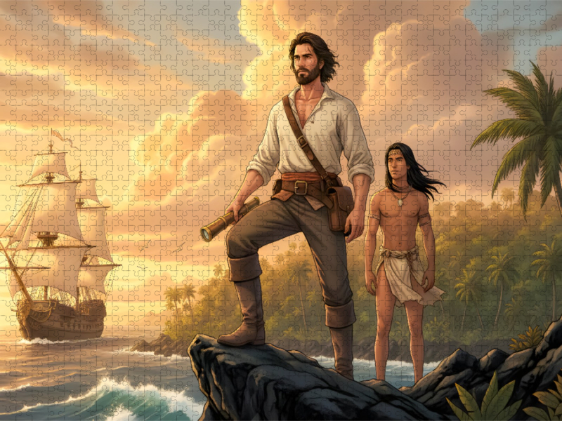 Ein Motiv aus dem Kalender Robinson Crusoe – Die unvergessliche Reise