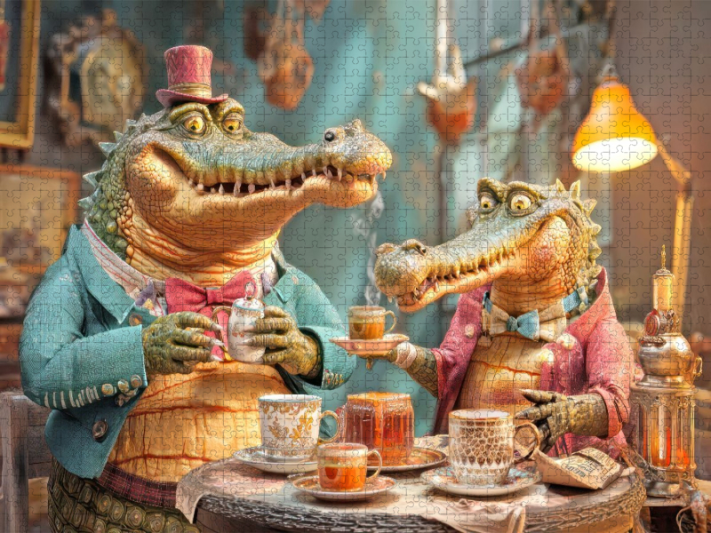 Tierische Kaffeefans