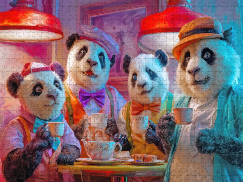 Tierische Kaffeefans