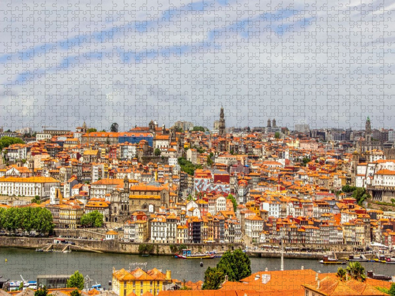 Die Altstadt von Porto Ribeira