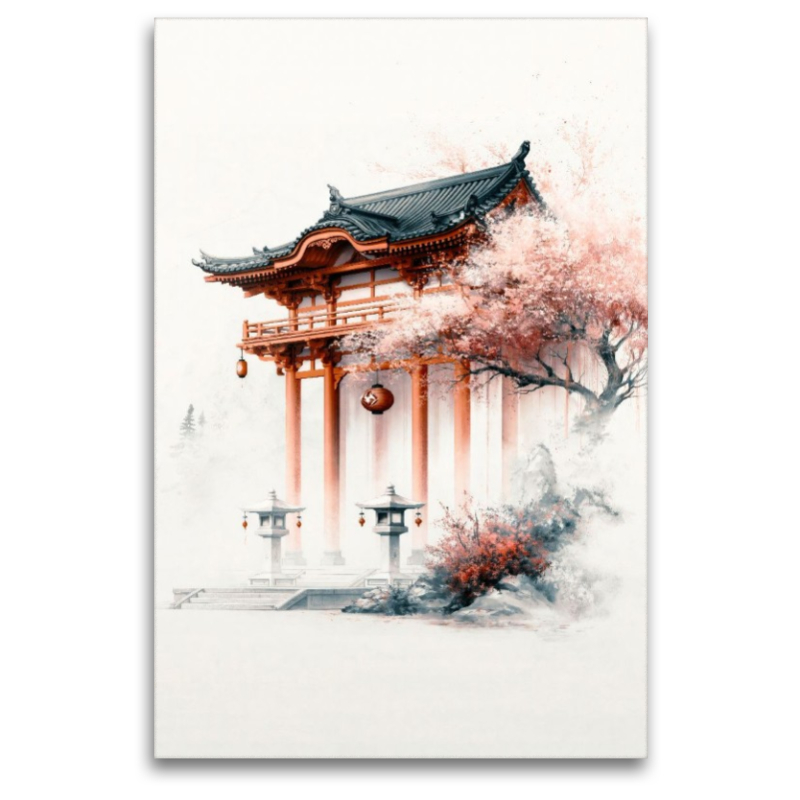 Stille Welt der Tempel