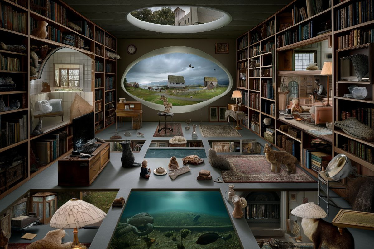 Bibliothek der Welten