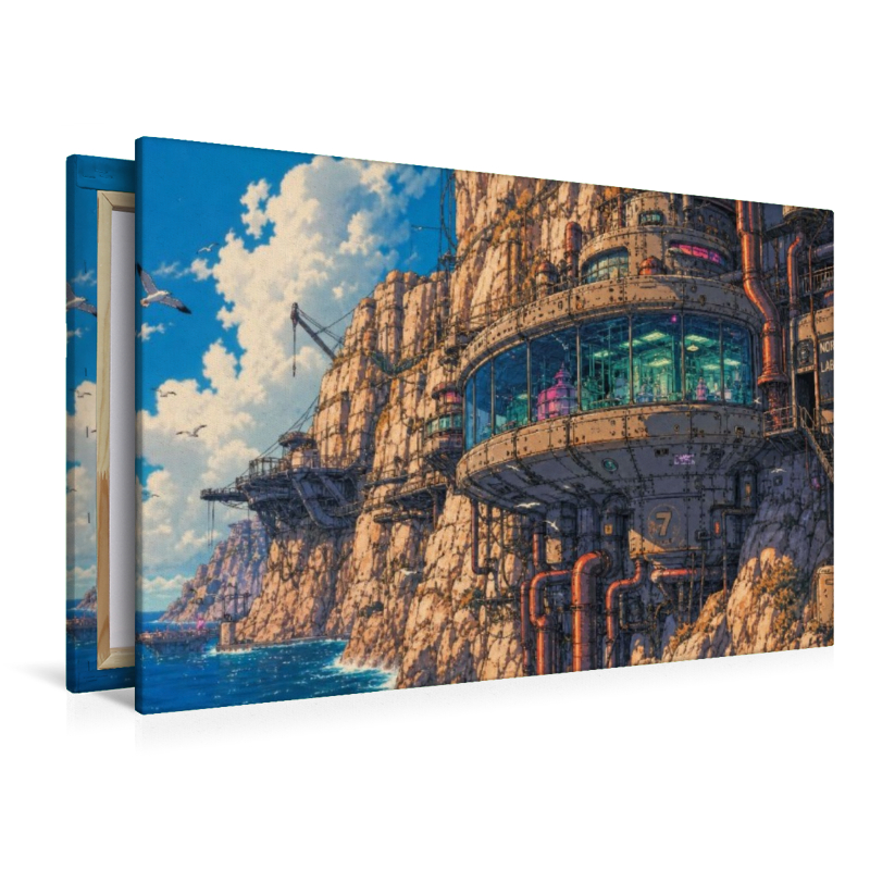Szene aus 'Die geheimnisvolle Insel' von Jules Verne