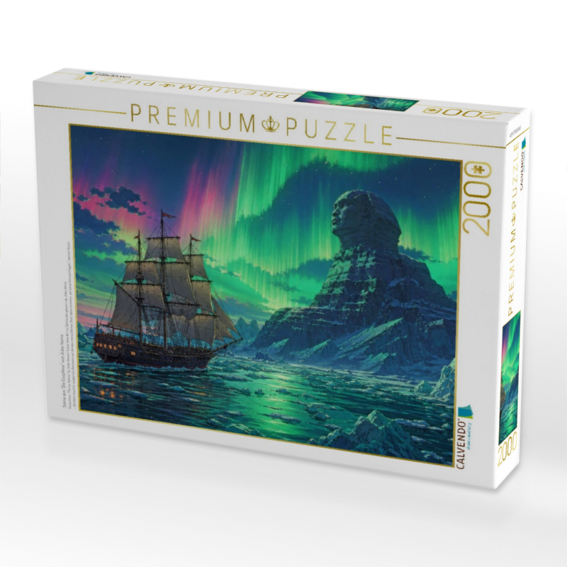 Szene aus 'Die Eissphinx' von Jules Verne