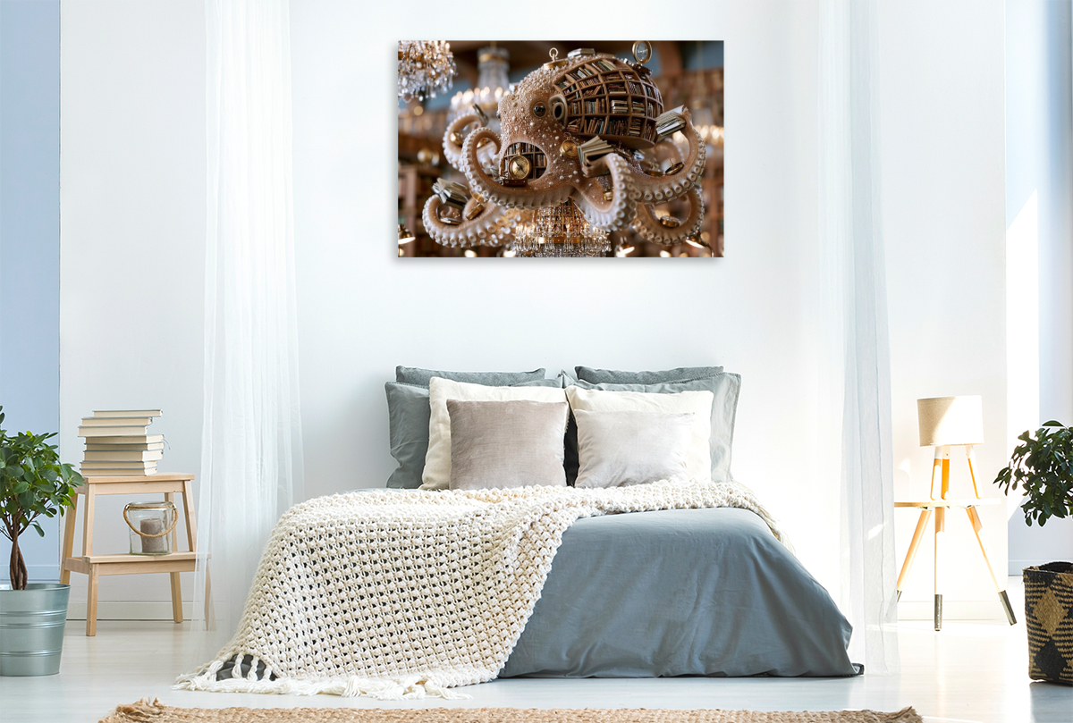 Bücherregaloktopus