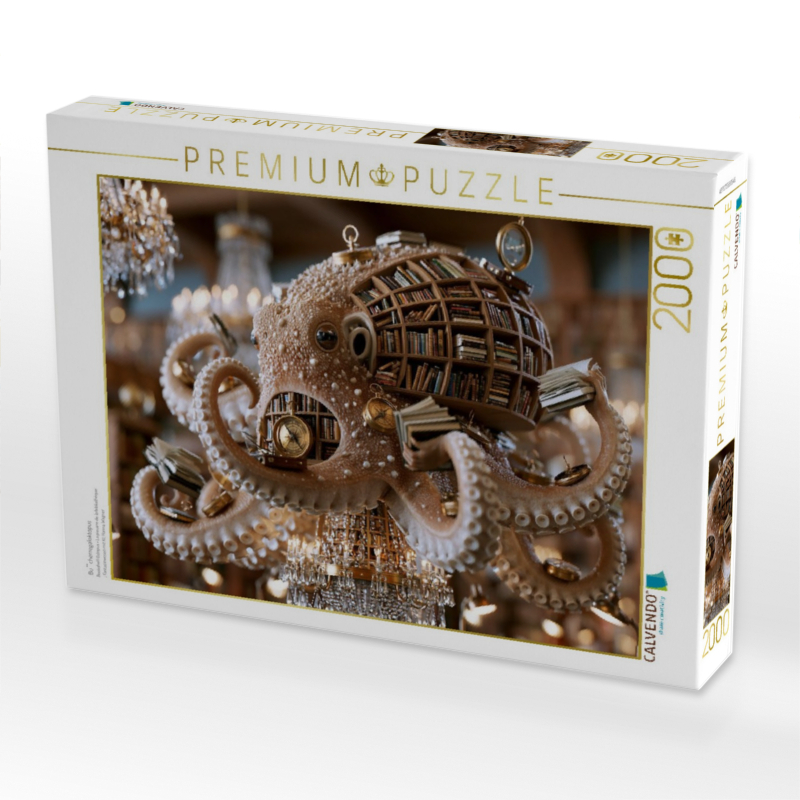 Bücherregaloktopus