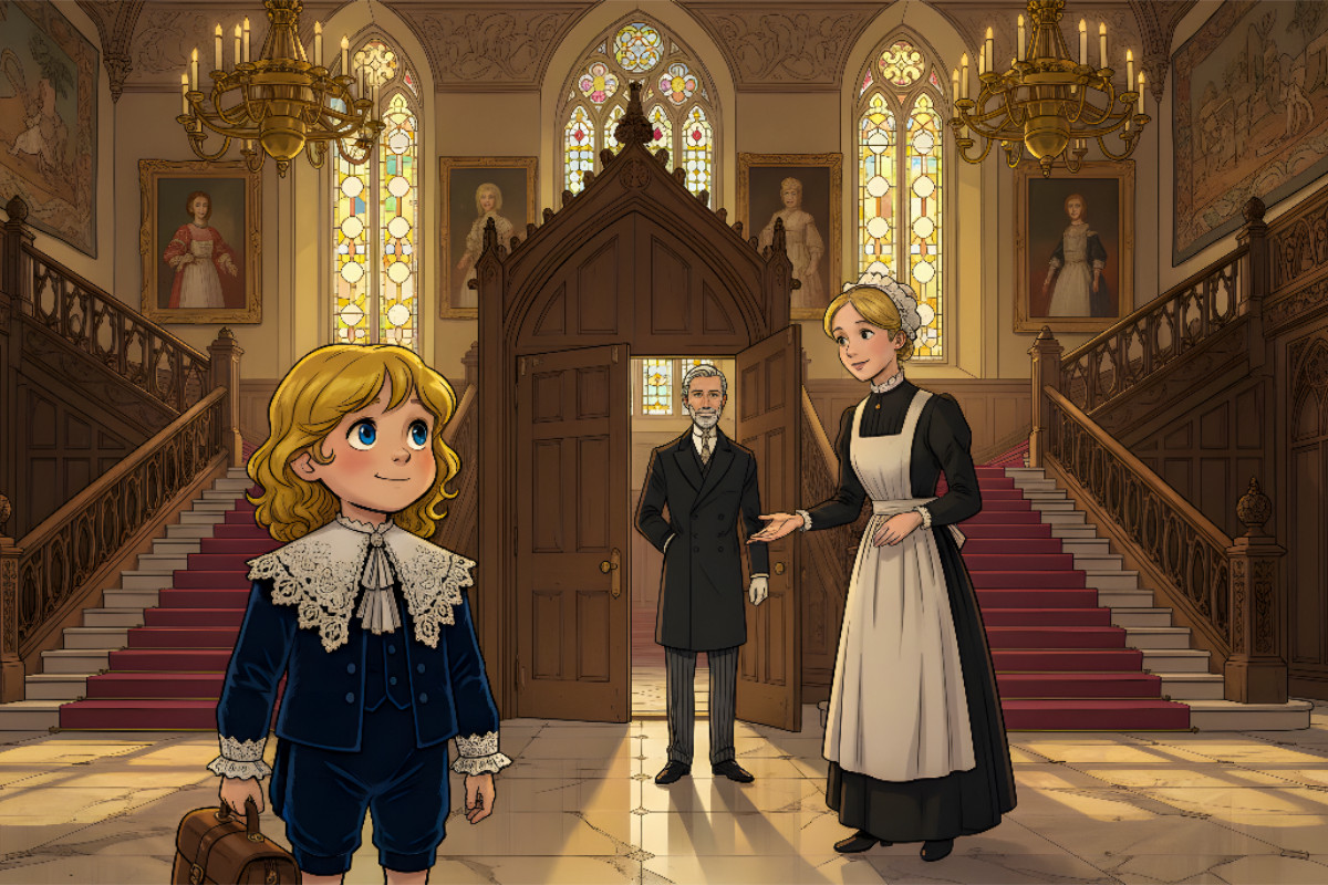 Im Schloss hält man Cedric für fremd
