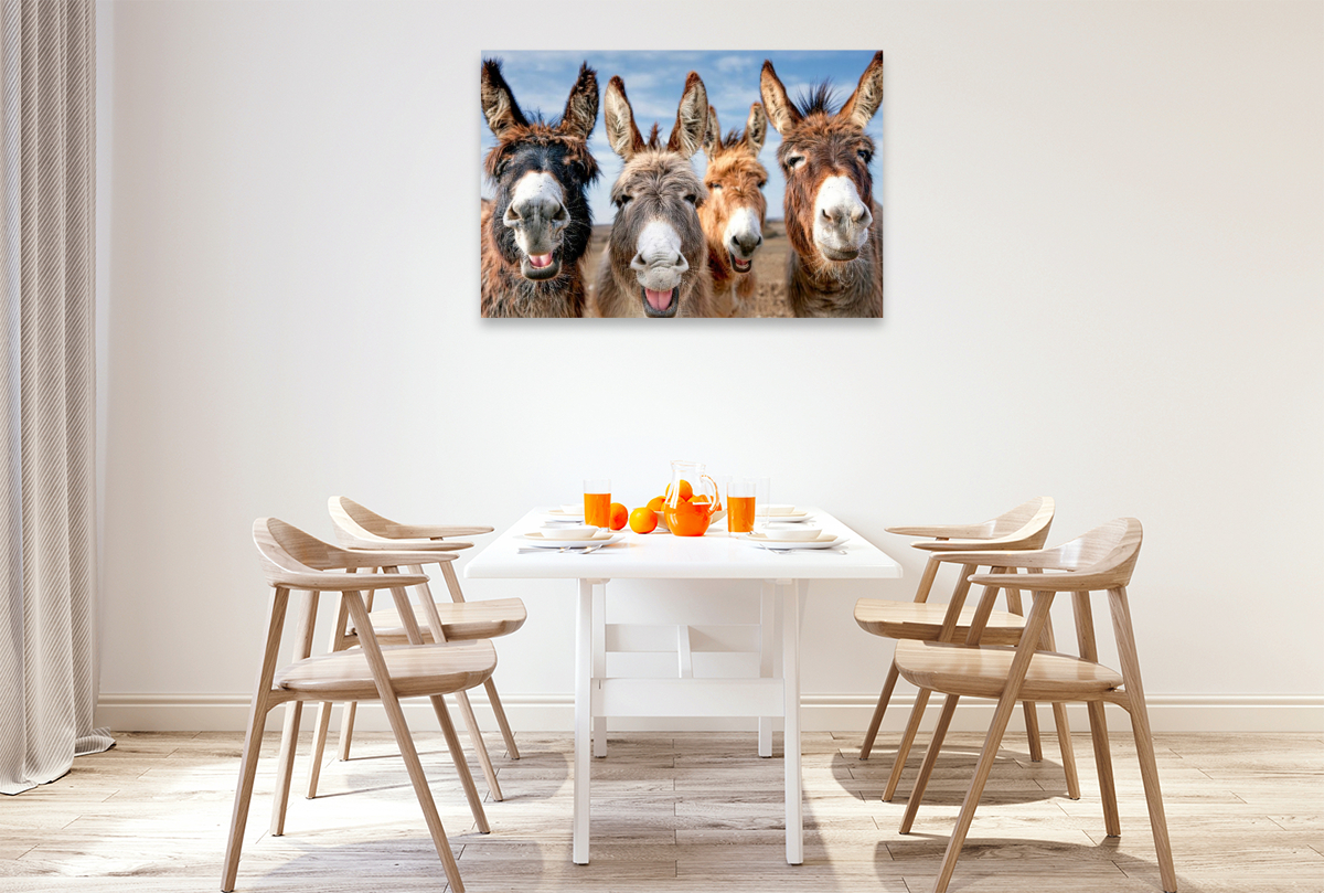 Vier Eselfreunde