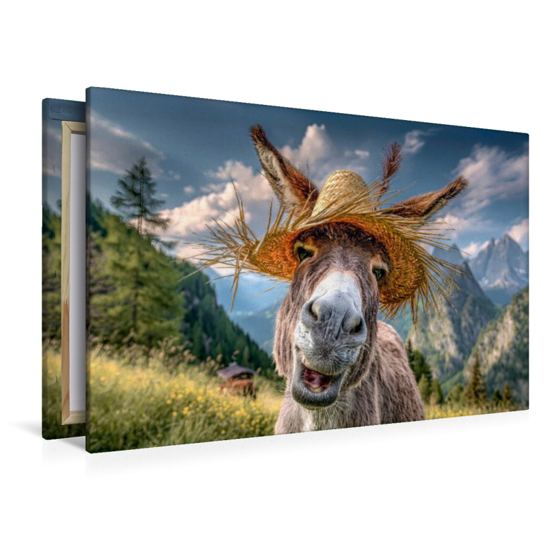 Herrlich, die Sonne scheint und ich führe meinen tollen Sonnenhut aus