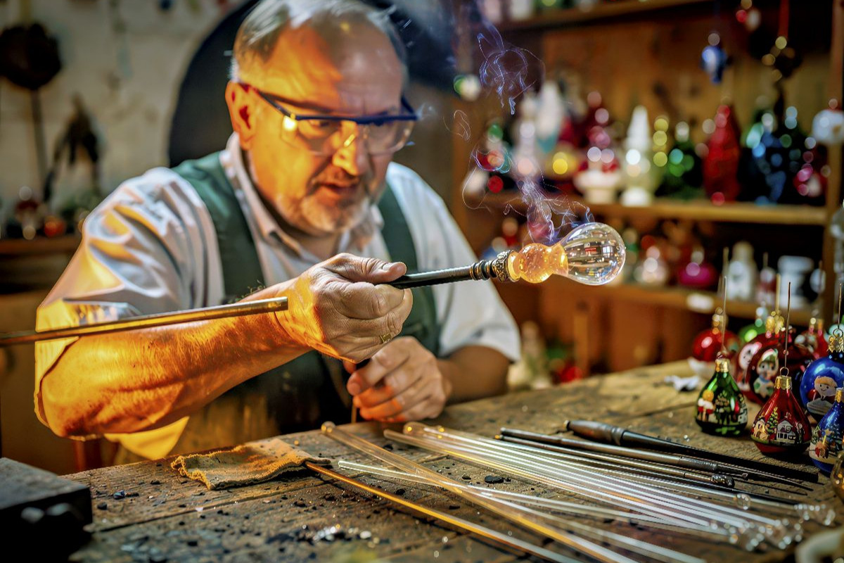Regionale Glaskunst mit weltweitem Charakter.