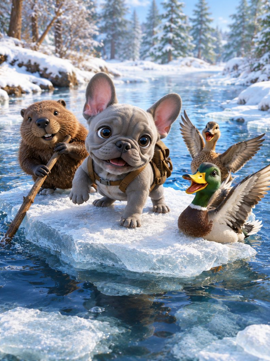 Die lustige Eisfahrt