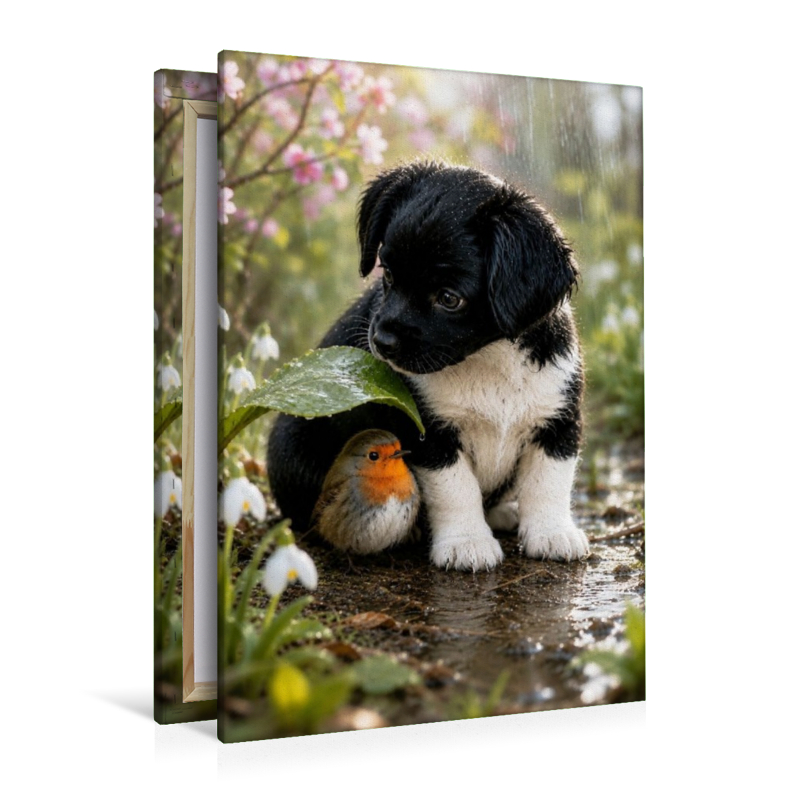 Kleiner Freund im Regen