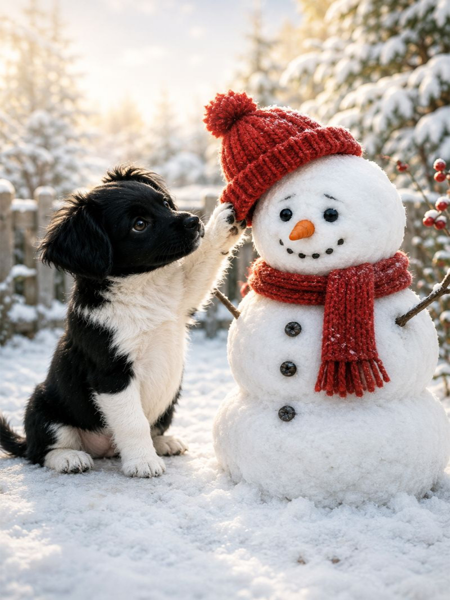 Ein Lächeln im Winter