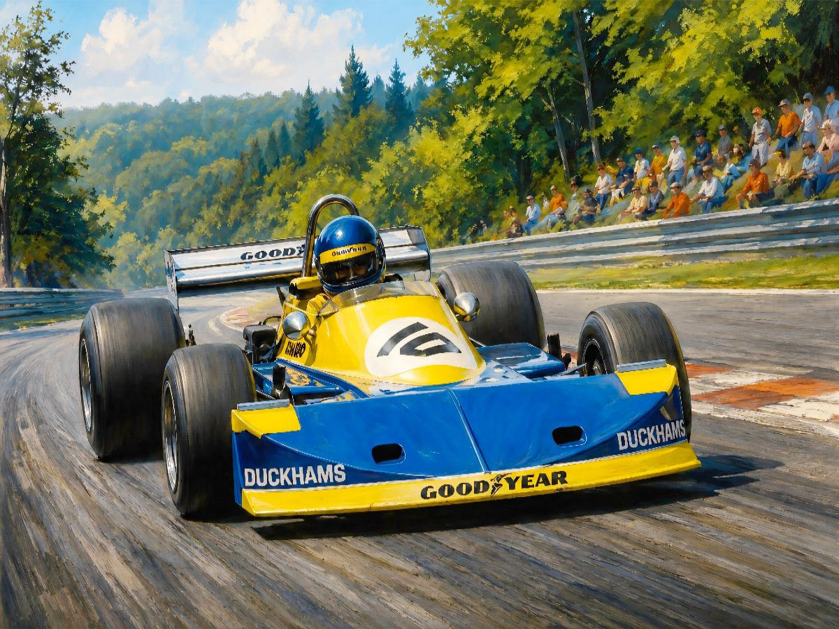 Mitte der 1970er Jahre war der Schwede Ronnie Peterson einer der schnellsten Rennfahrer der Formel 1.