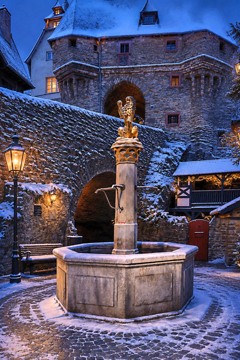 Am Löwenbrunnen