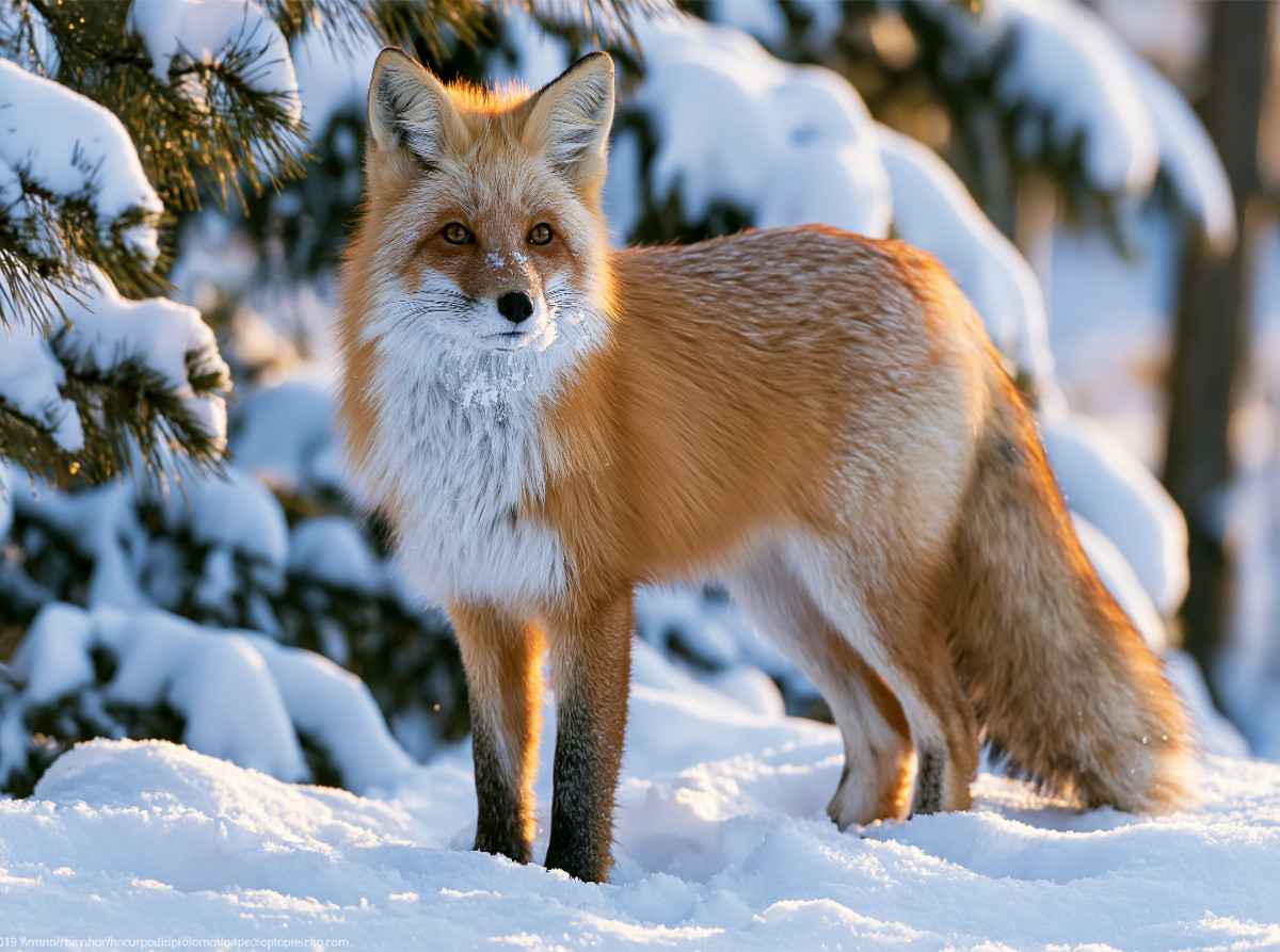 König des Winterwaldes