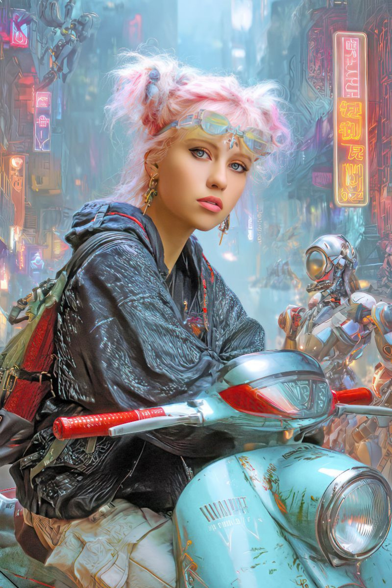 Cyberpunk Neonwelt