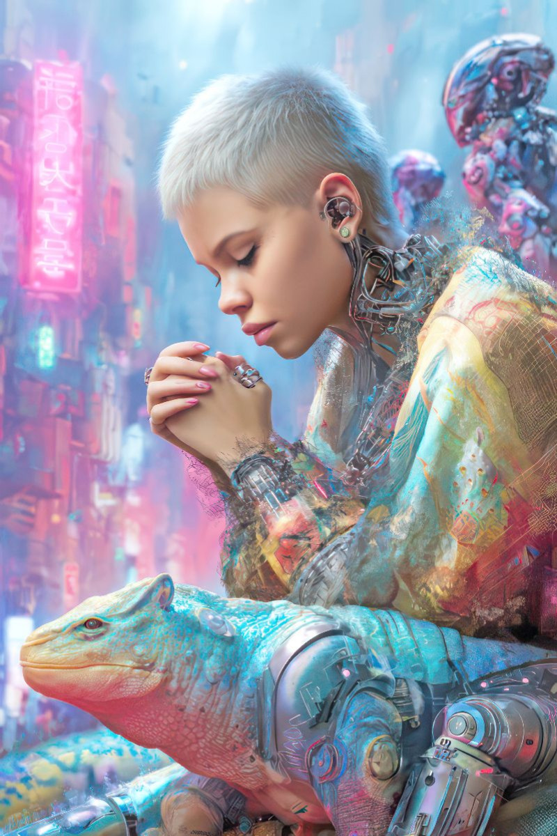 Cyberpunk Neonwelt