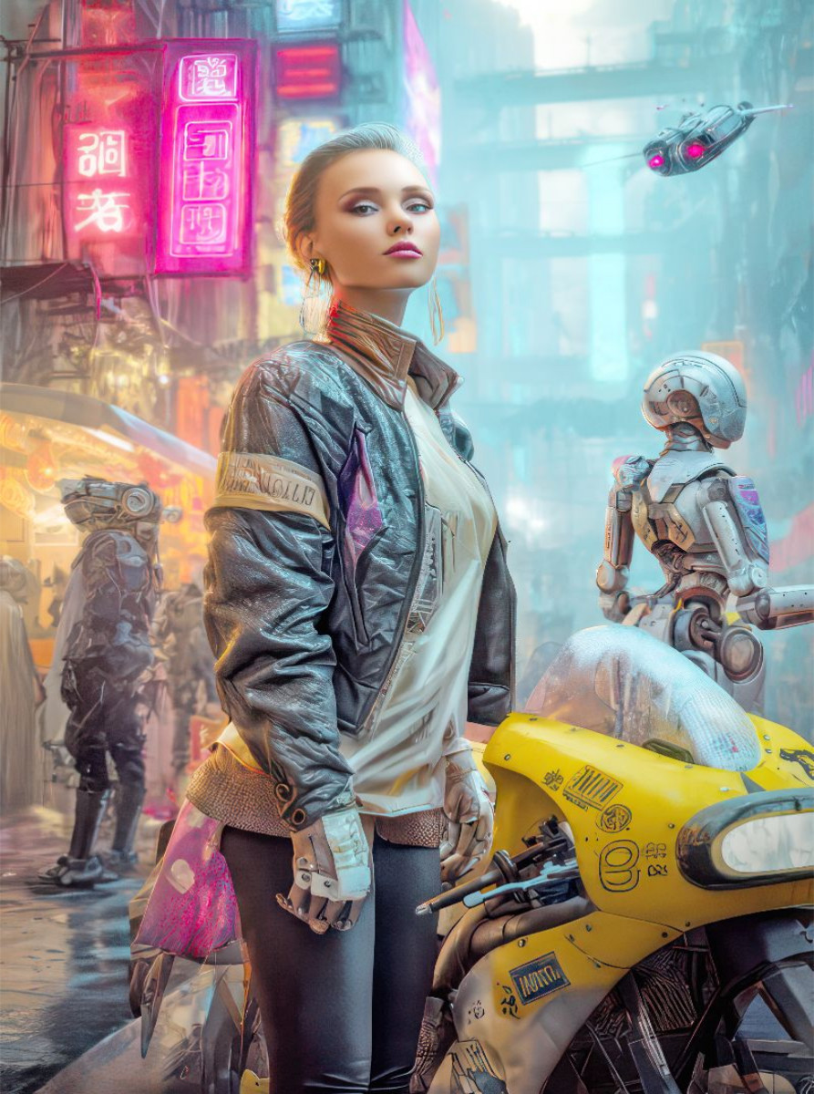 Cyberpunk Neonwelt