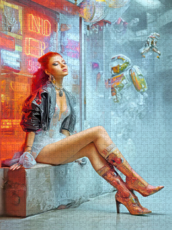 Cyberpunk Neonwelt