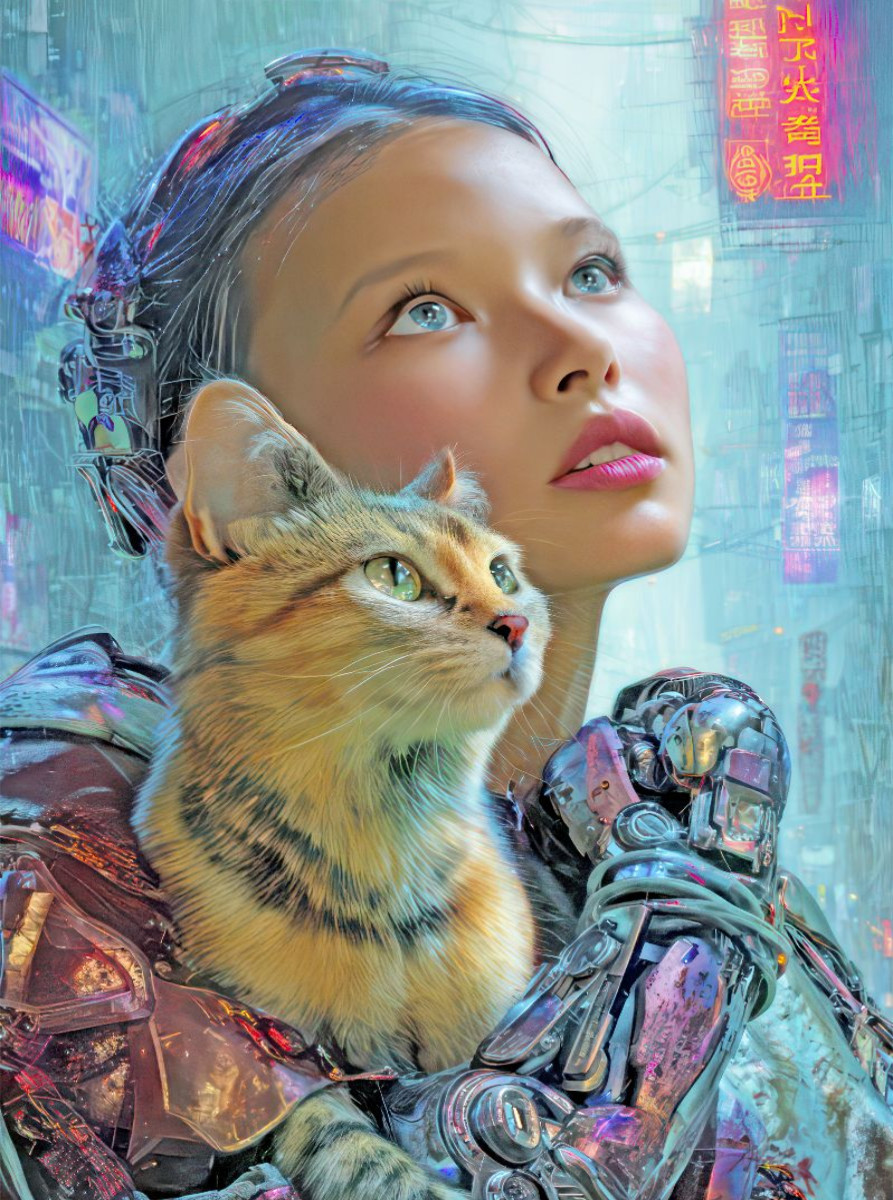Cyberpunk Neonwelt