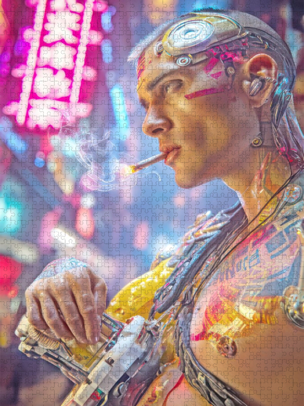 Cyberpunk Neonwelt