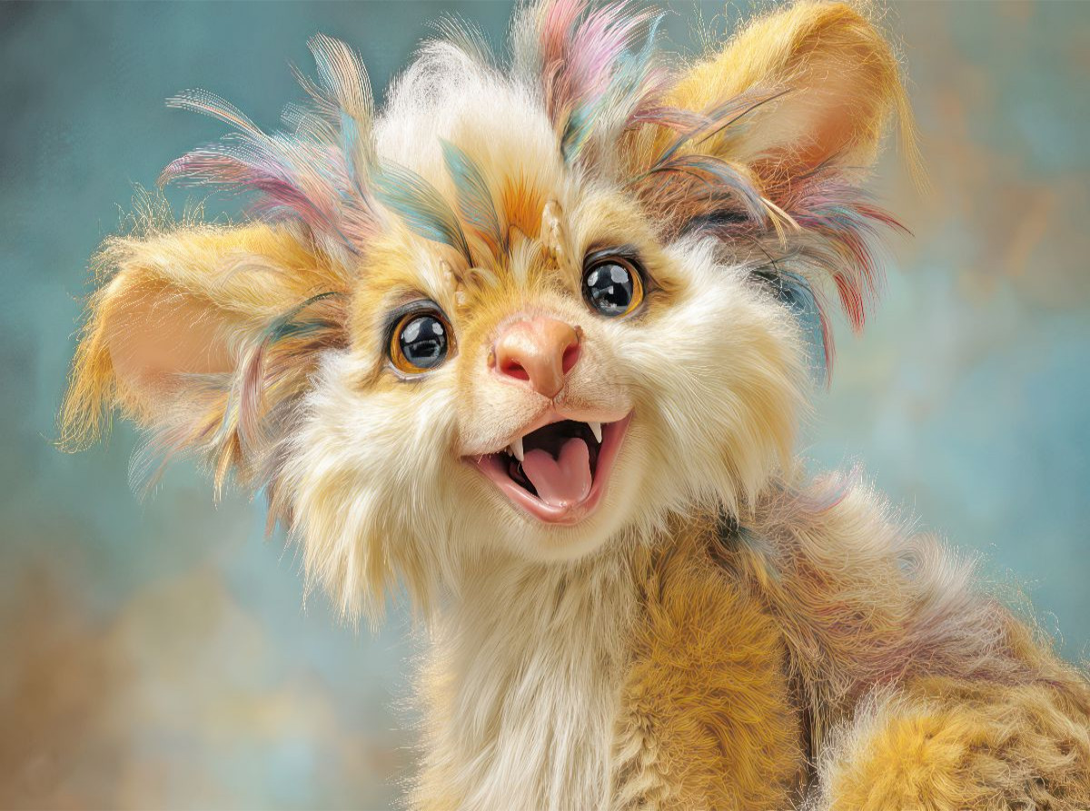 Fluffige Hybridtiere
