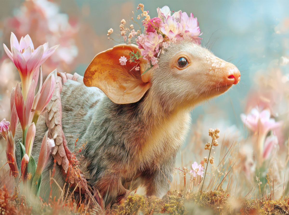 Fluffige Hybridtiere