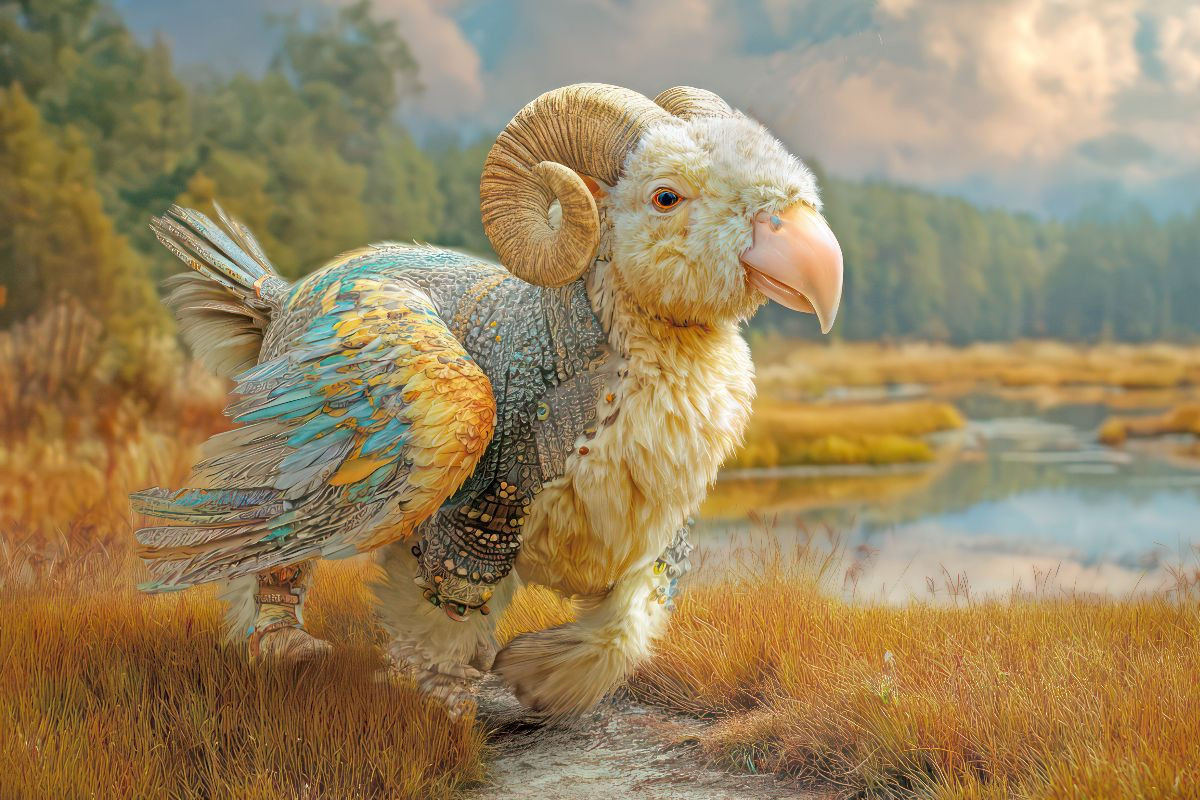 Fluffige Hybridtiere