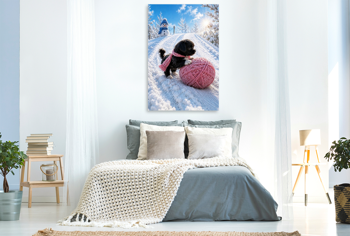 Der Schatz aus rosa Wolle