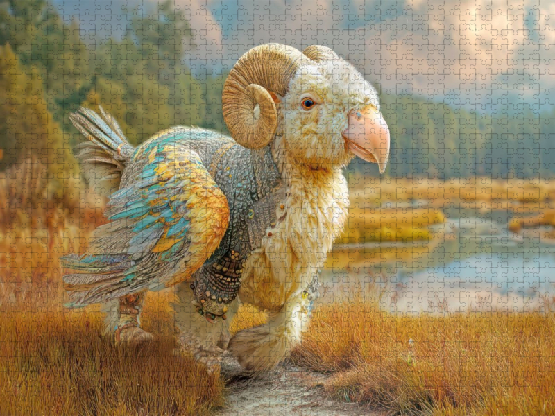 Fluffige Hybridtiere