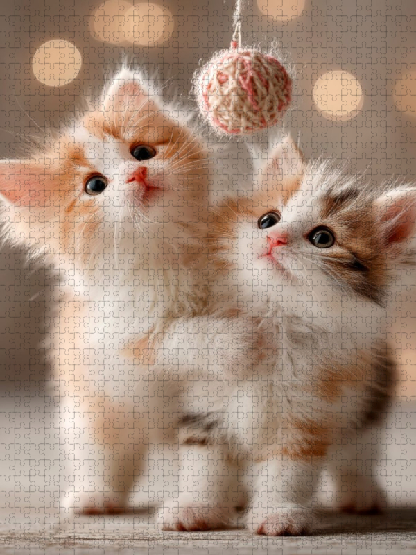 Katzenbabys beim Spielen