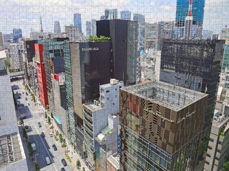 Luxusviertel Ginza
