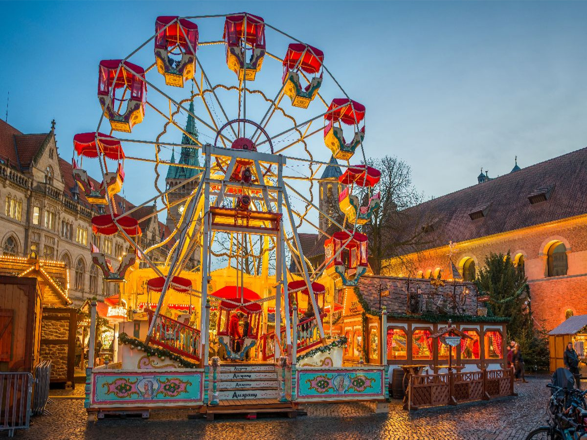 Braunschweig - Weihnachtsmarkt auf dem Ruhfäutchenplatz
