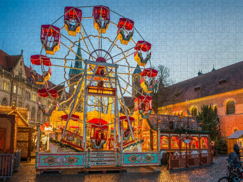 Braunschweig - Weihnachtsmarkt auf dem Ruhfäutchenplatz
