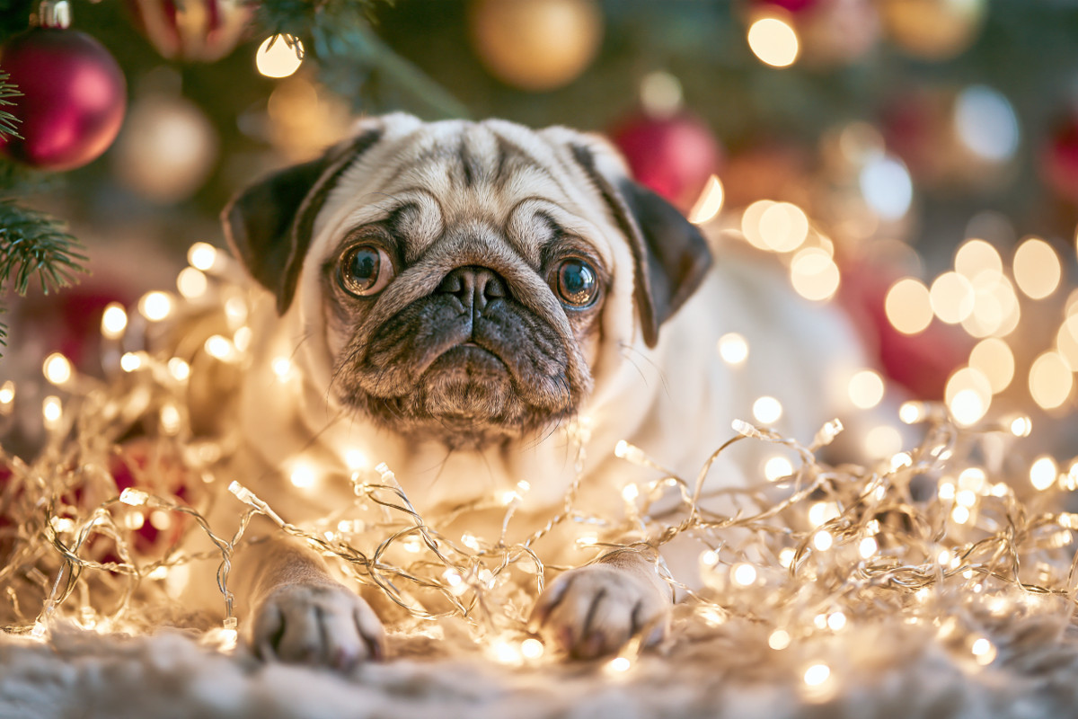 Weihnachten ist Liebe auf vier Pfoten