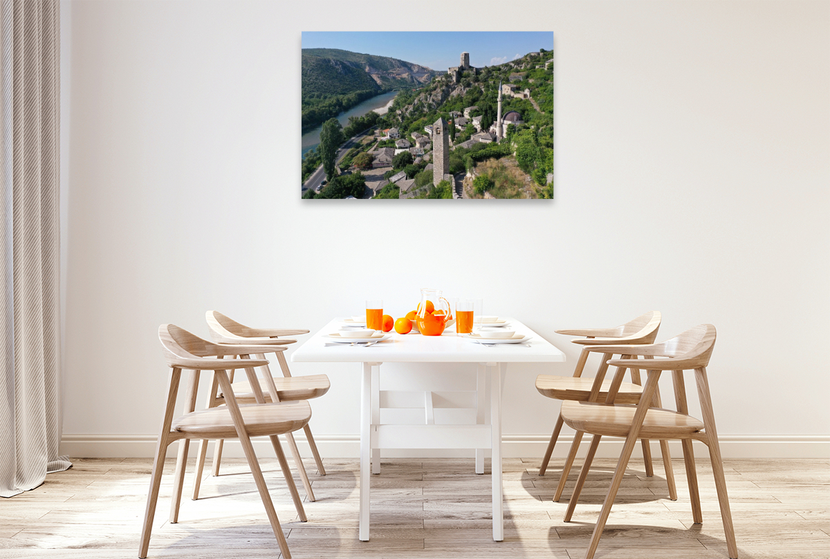 Burgruine Pociteljska in Capljina Bosnien und Herzegowina