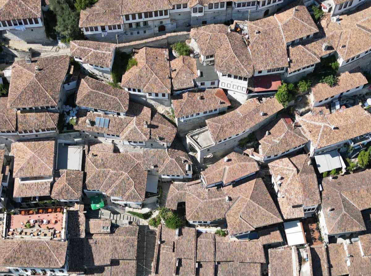 Dächer der Altstadt von Berat