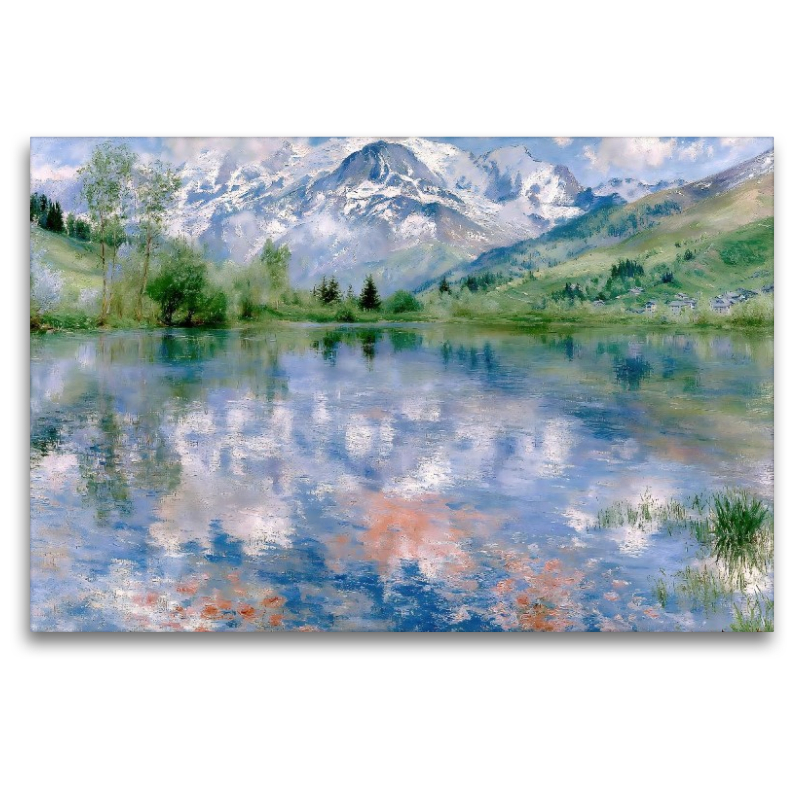 Romantischer Bergsee