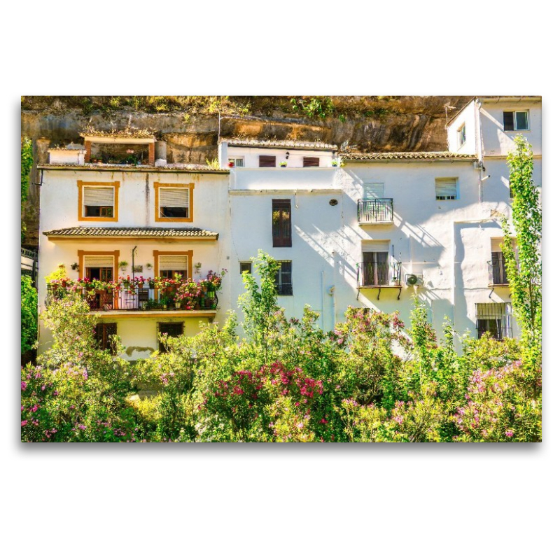 weiße Häuser Dorf Setenil de las Bodegas