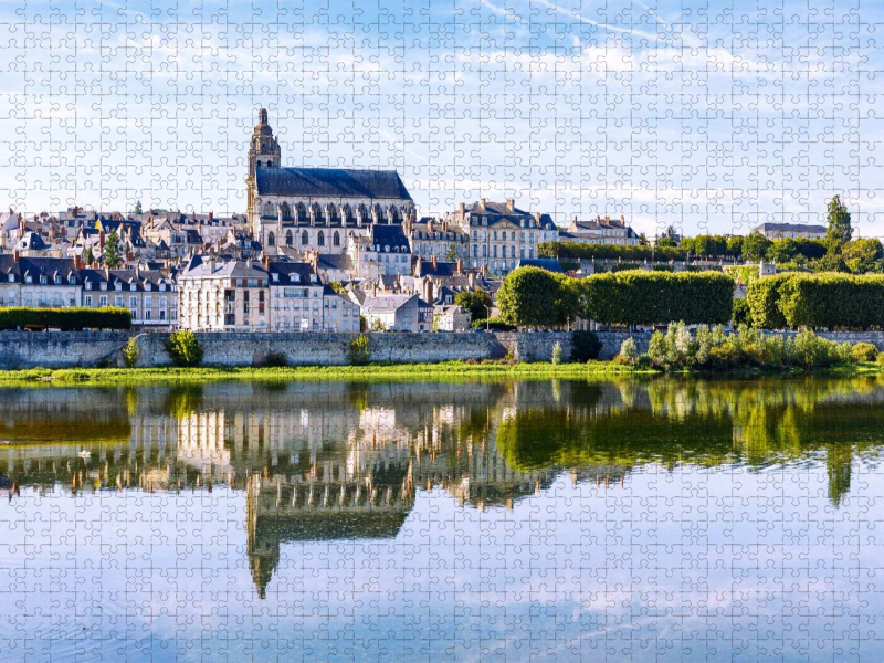 Blois: Stadtansicht mit Cathédrale Saint-Louis
