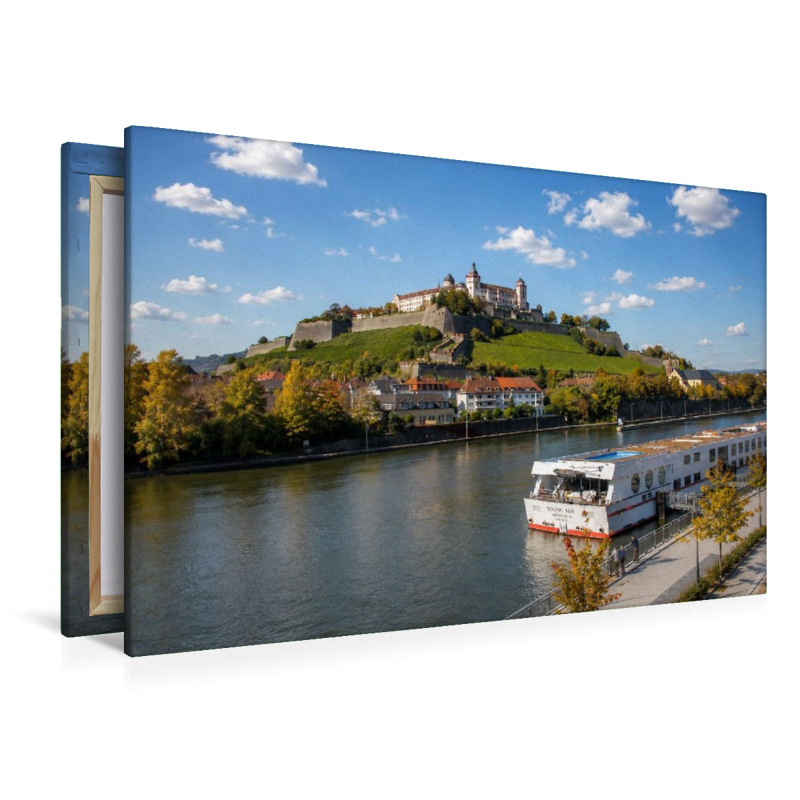 Ein Motiv aus dem Kalender Würzburg  Idylle am Main