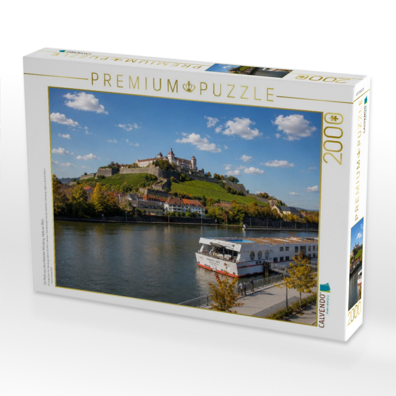 Ein Motiv aus dem Kalender Würzburg  Idylle am Main