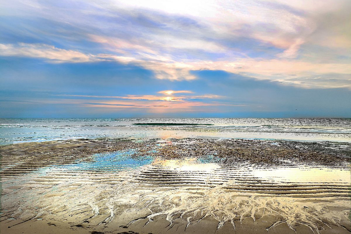 Ein Motiv aus dem Kalender Insel-Licht. Ein Sylt Kalender